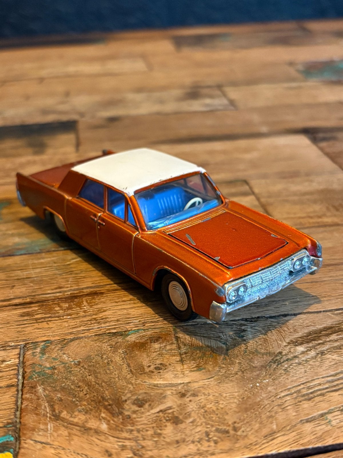 Dinky Toys 170 Lincoln Continental – 1e uitvoering 1964–1966, Ophalen of Verzenden, Zo goed als nieuw, Overige merken