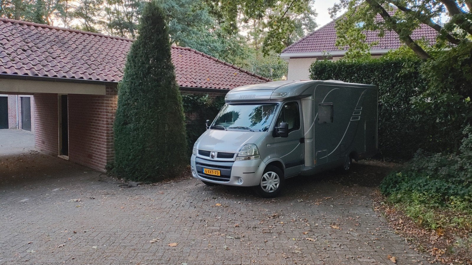 Hymer Tramp GT Half-integraal camper bouwjaar 2006, Caravans en Kamperen, Campers, Buitenlamp, Ringverwarming, Tot en met 2, 6 tot 7 meter