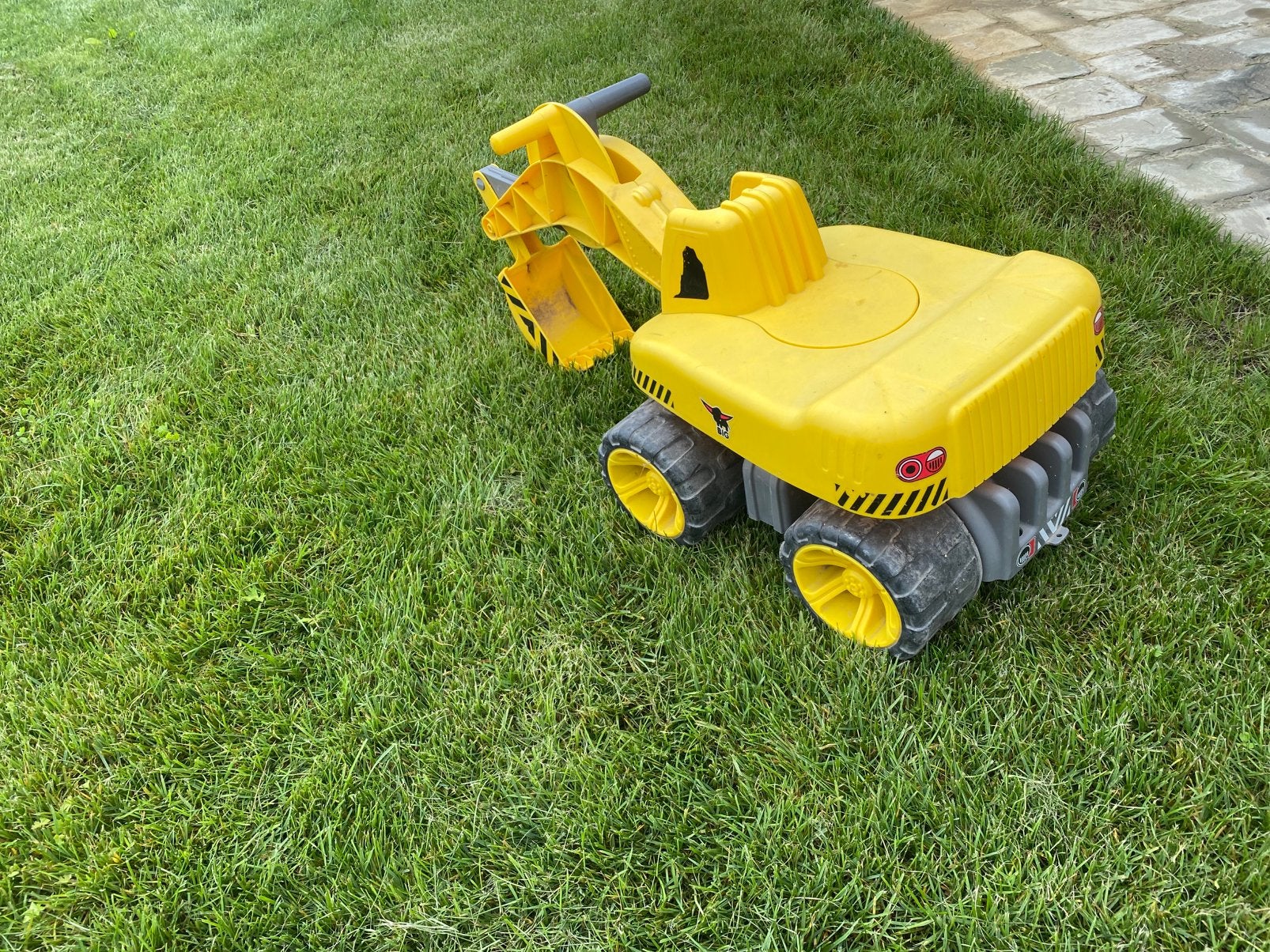 BIG 'Power Worker' Maxi Digger graafmachine loopauto, Ophalen, Zo goed als nieuw, Tractor of Landbouw, Overige merken