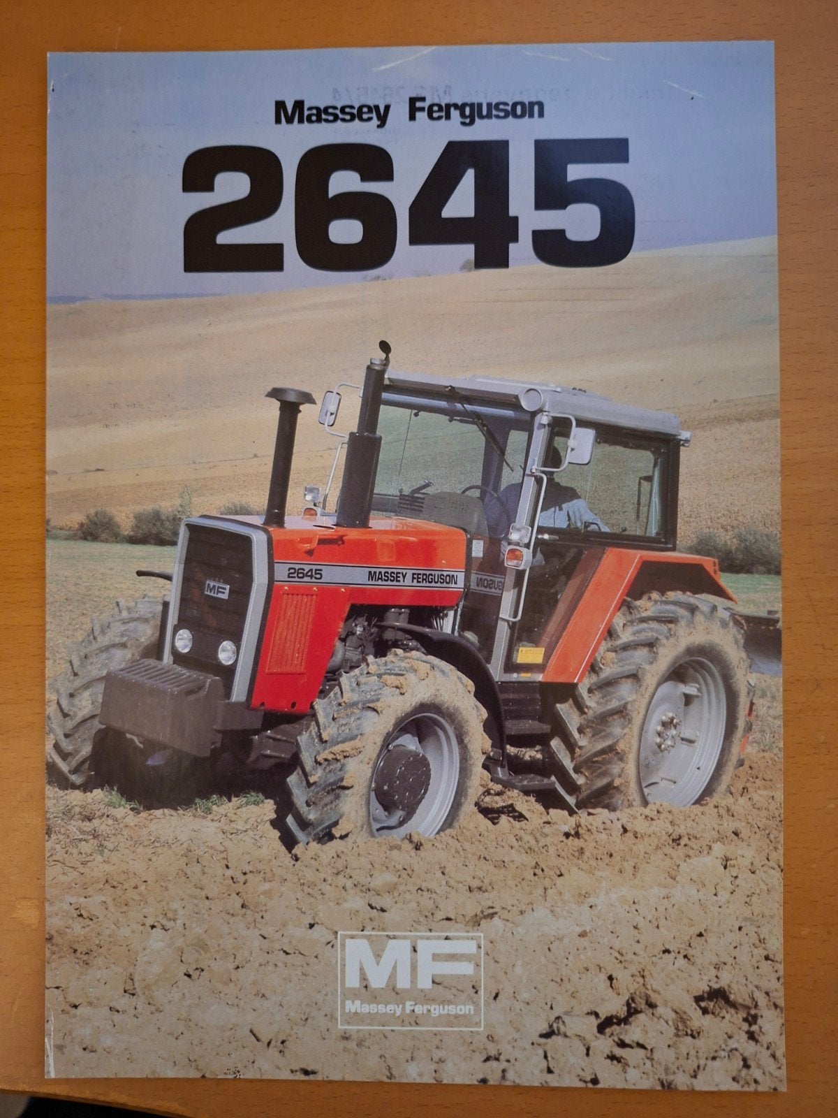 Folder Massey Ferguson MF 2645 Nederlandstalig, Ophalen of Verzenden, Gelezen, Tractor en Landbouw