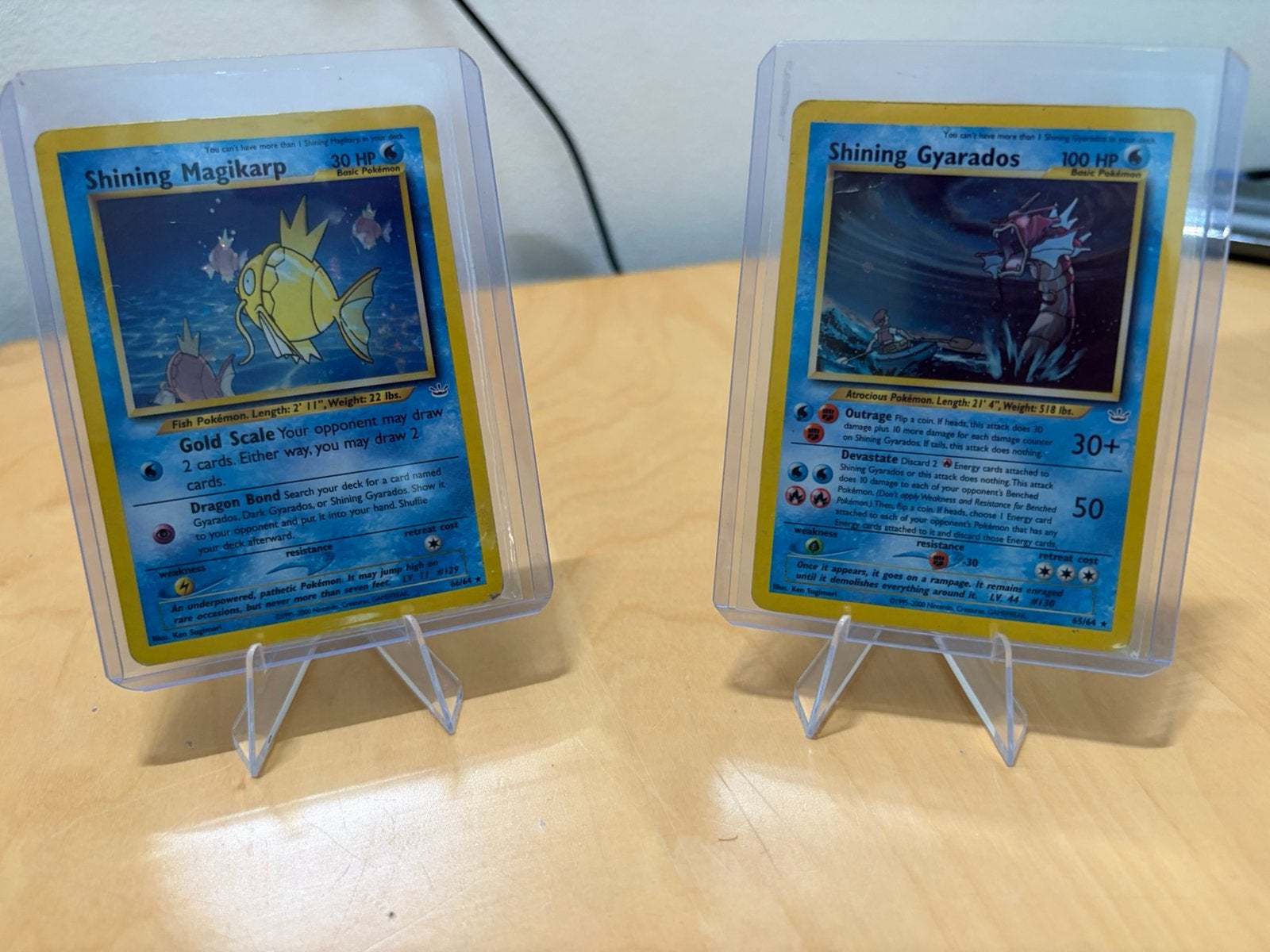 Setje shinings Magikarp + Gyarados, Ophalen, Zo goed als nieuw