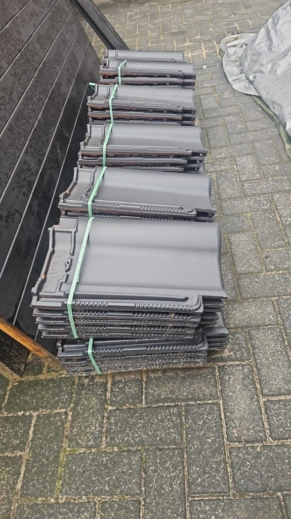 Bari Dakpannen antreciet + eindkappen nokvorst, Doe-het-zelf en Verbouw, Ophalen, Nieuw, Minder dan 5 m², Dakpannen
