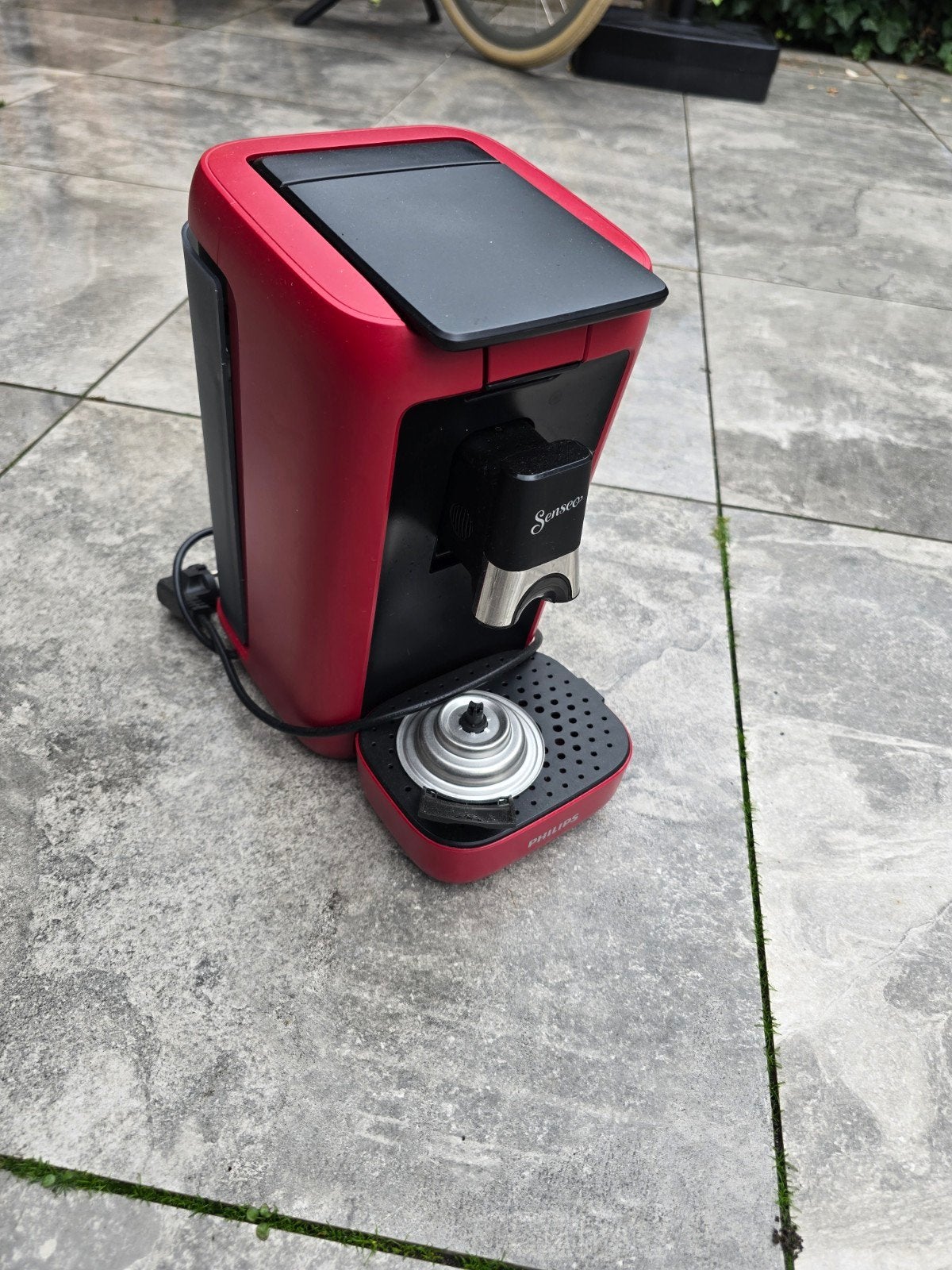 te koop senseo koffiezetter, Ophalen, Gebruikt, Koffiemachine, 4 tot 10 kopjes