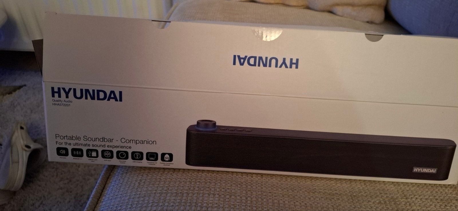 Hyundai Portable Soundbar - Splinternieuw, Ophalen of Verzenden, Bluetooth, Nieuw