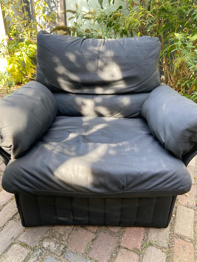 Airborne International Michael Cadestin Fauteuils, Huis en Inrichting, Fauteuils, Ophalen, Metaal, Gebruikt, 75 tot 100 cm