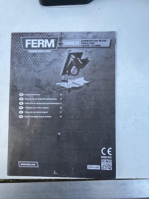 Electrische Ferm zaag, Ophalen of Verzenden, Gebruikt