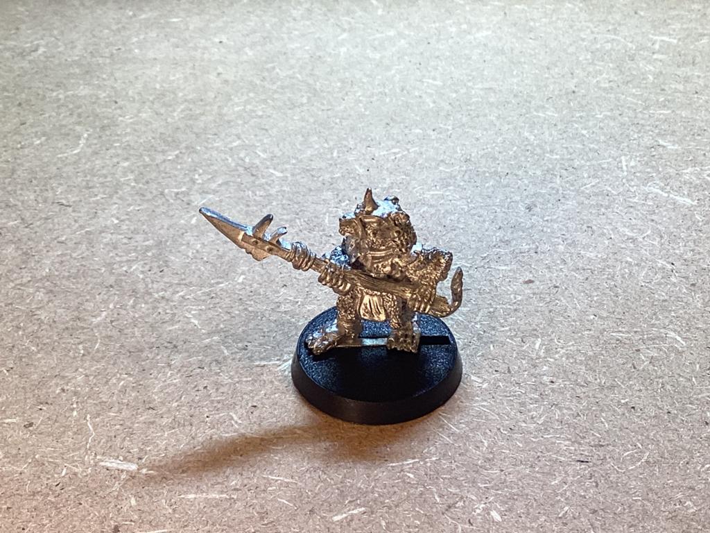 1x Skaven; Ratmen v3 [1987], Ophalen of Verzenden, Zo goed als nieuw, Warhammer, Figuurtje(s)
