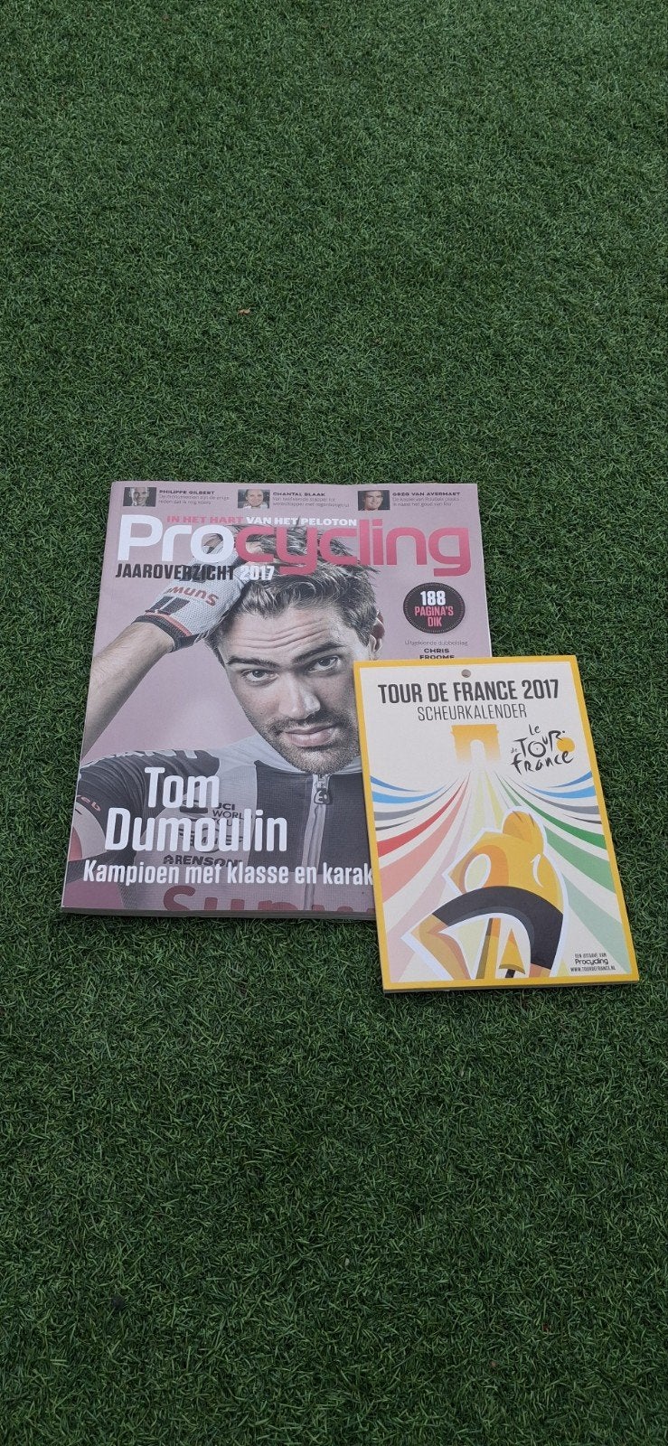 Procycling Jaaroverzicht 2017 + scheurkalender, Ophalen, Zo goed als nieuw, Sport en Vrije tijd