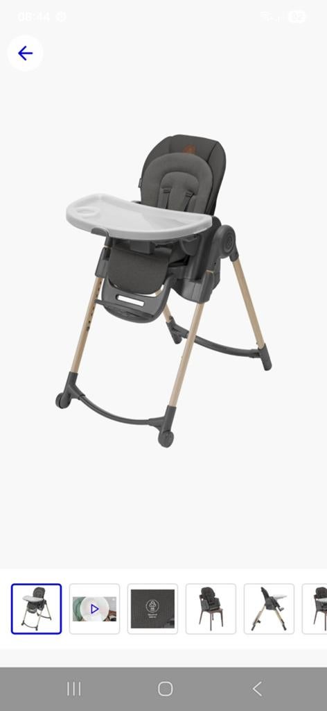 Kinderstoel, Kinderen en Baby's, Ophalen of Verzenden, Zo goed als nieuw, Meegroeistoel, Gordel(s)