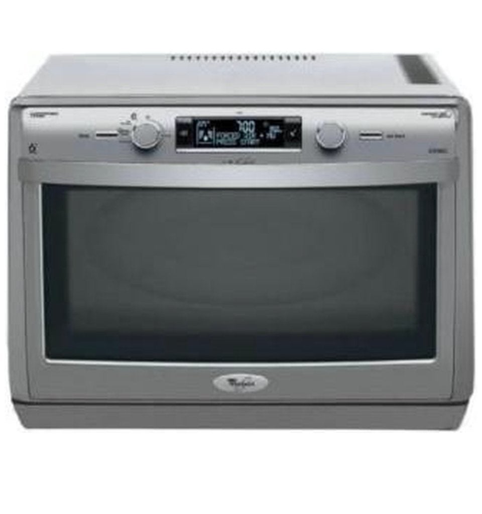 Comb imagnetron grijs 31L Whirlpool, Witgoed en Apparatuur, Magnetrons, Ophalen, Combimagnetron, Crisp, Gebruikt