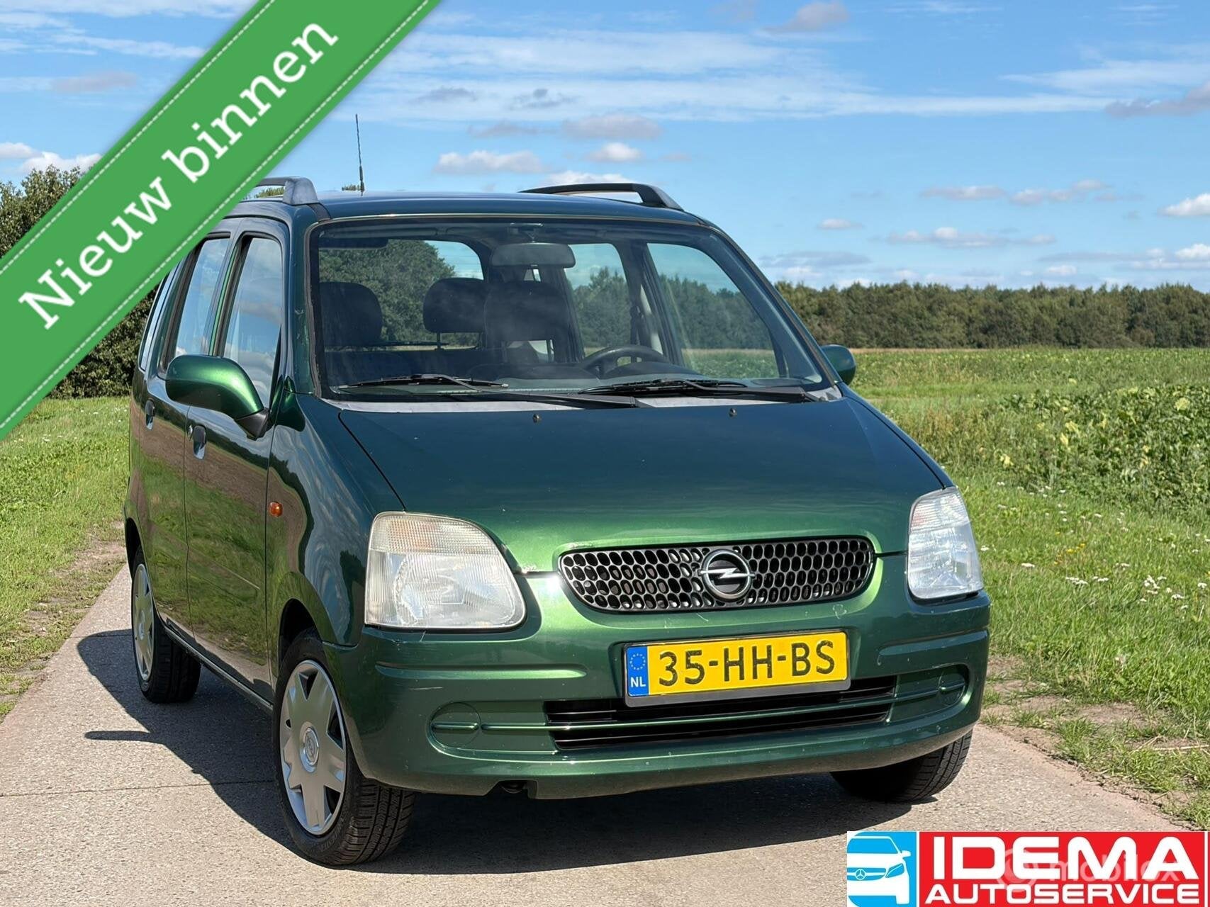 Opel Agila 1.2-16V Comfort Nw apk en beurtje, Auto's, Voorwielaandrijving, Gebruikt, 31 €/maand, Origineel Nederlands