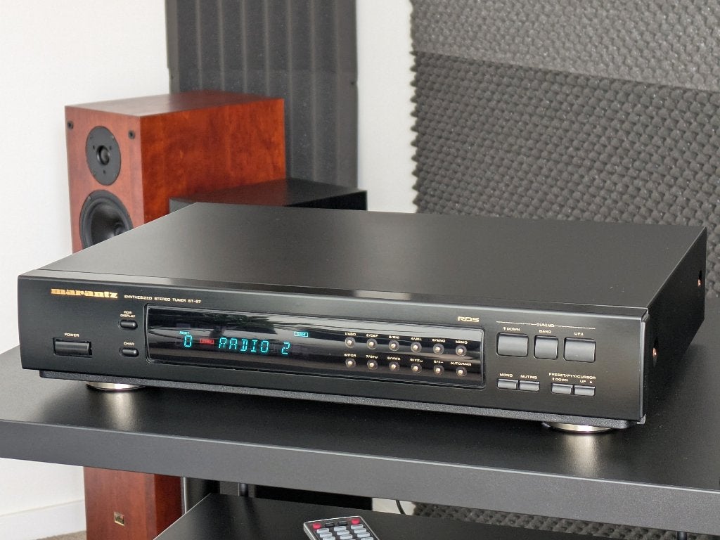 Marantz ST-57, FM-tuner met handleiding, mooie staat, Ophalen of Verzenden, Gebruikt
