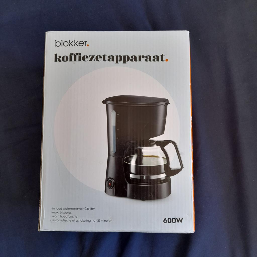 Koffiezet apparaat klein Blokker Nieuw, Witgoed en Apparatuur, Koffiezetapparaten, Ophalen of Verzenden, Nieuw, Koffiemachine