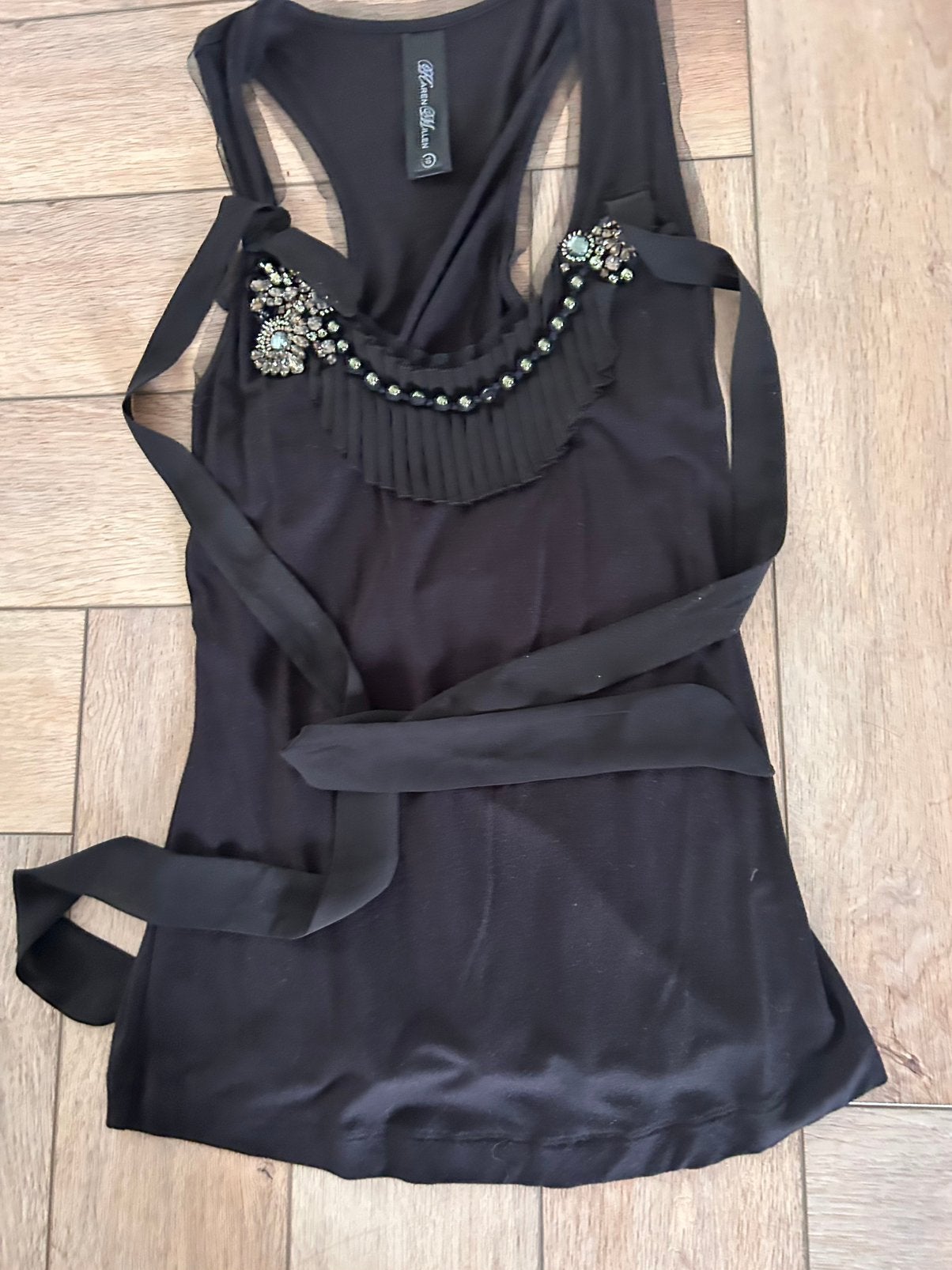 Top van Karen Millen, Maat 38/40 (M), Zwart, Ophalen of Verzenden, Zo goed als nieuw
