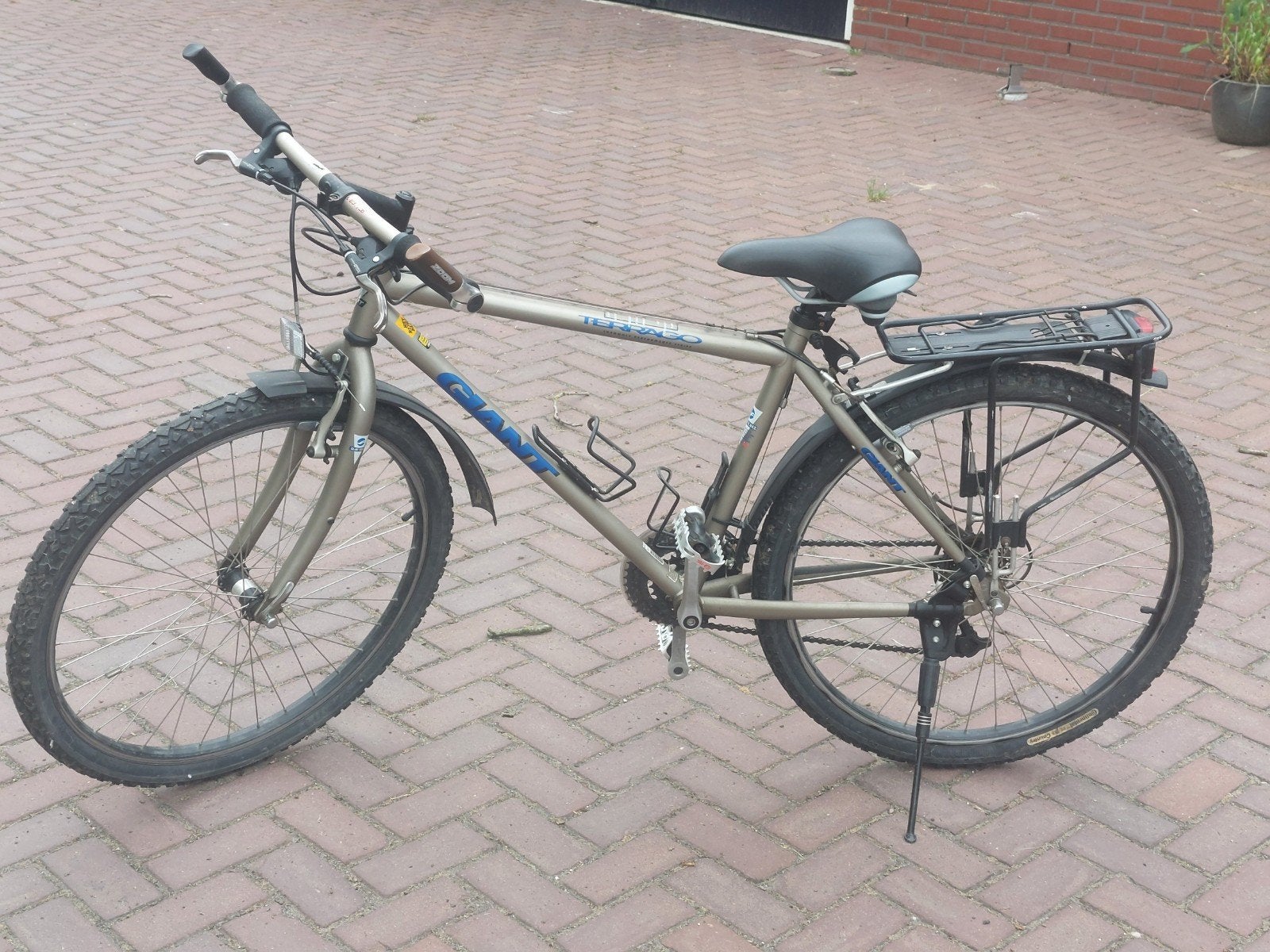 Oersterke klassieke Giant Mountainbike - Gebruikt, Fietsen en Brommers, Fietsen | Mountainbikes en ATB, Ophalen, Gebruikt, Velgrem