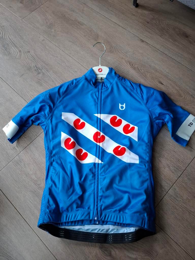 Wielershirt nieuw maat 152/164 kinderen