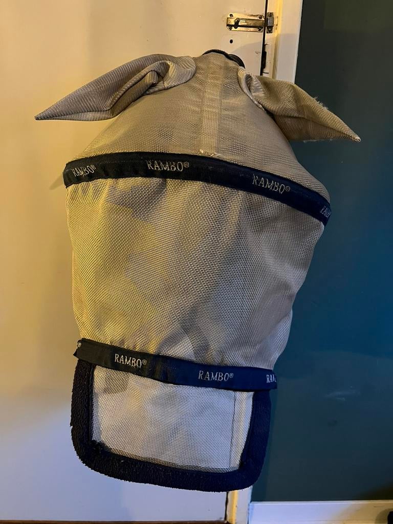 Rambo vamoose vliegenmasker full, Dieren en Toebehoren, Ophalen of Verzenden, Zo goed als nieuw, Overige soorten