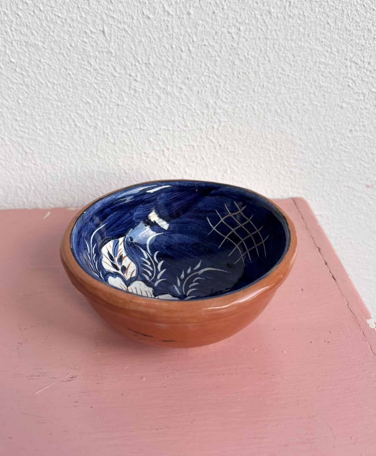 Portugees Terracotta aardewerk Kom, Ophalen