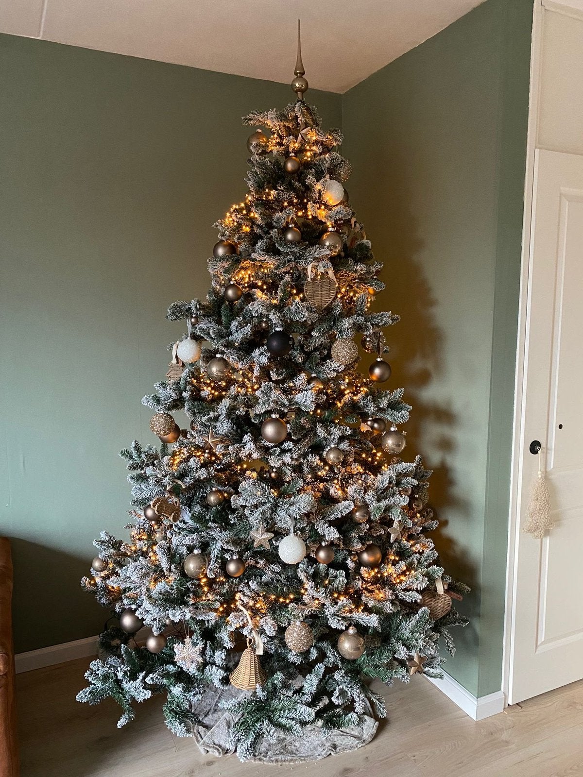 Kerstboom blackbox fiss green 240 cm hoog., Ophalen, Zo goed als nieuw