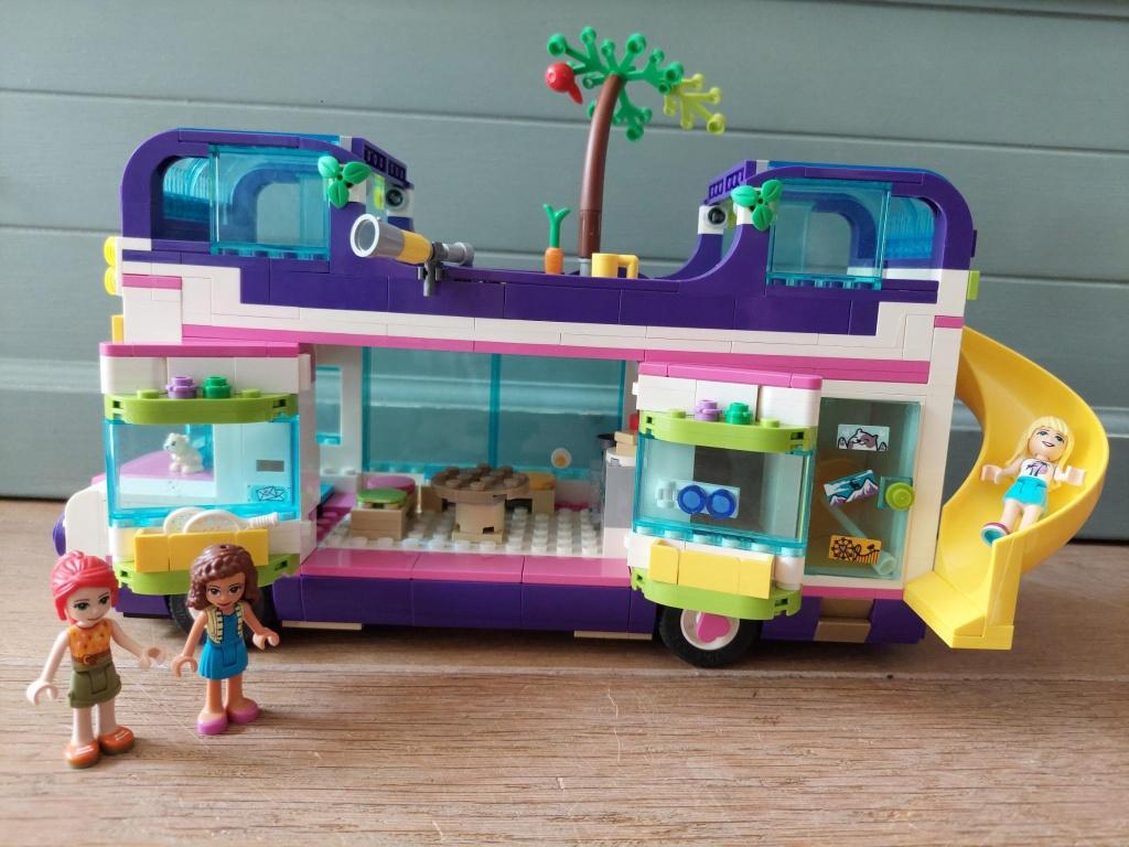 Lego Friends Vriendschaps bus 41395, Lego, Friends, Ophalen of Verzenden, Complete set