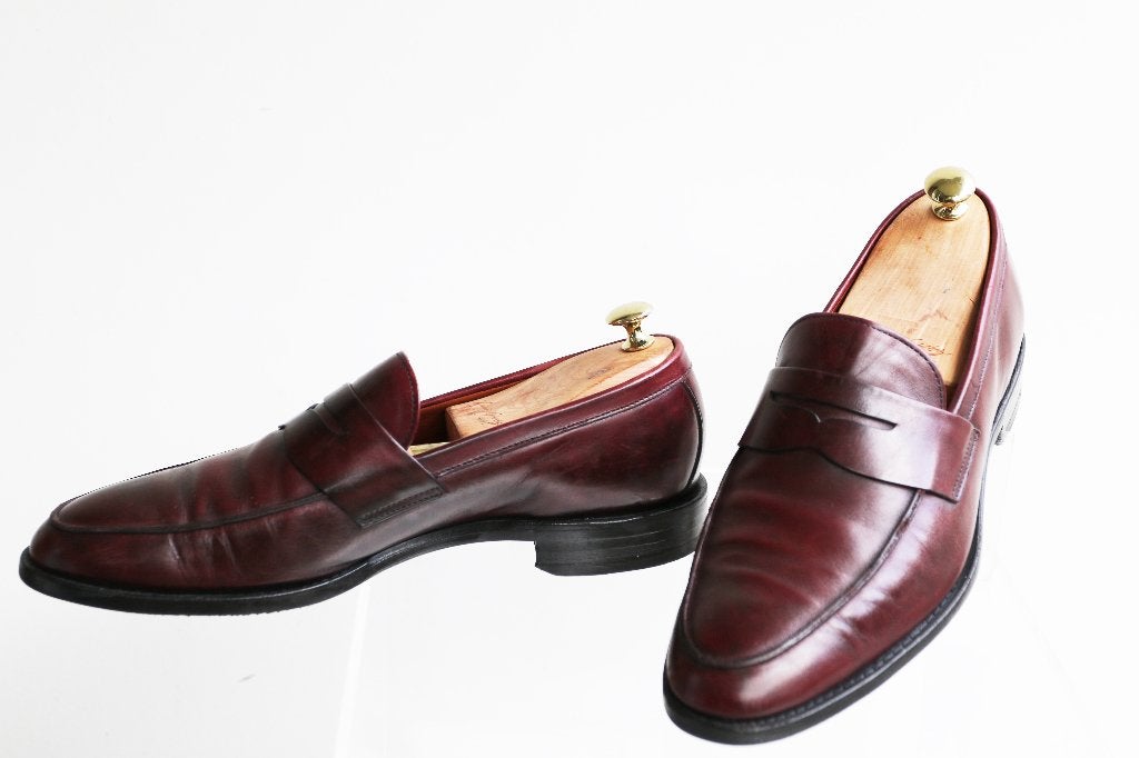 Bijna nieuwe Allen Edmonds Presidio US-maat 10.5 D = 44, Kleding | Heren, Schoenen, Loafers, Allen Edmonds, Bruin, Ophalen of Verzenden