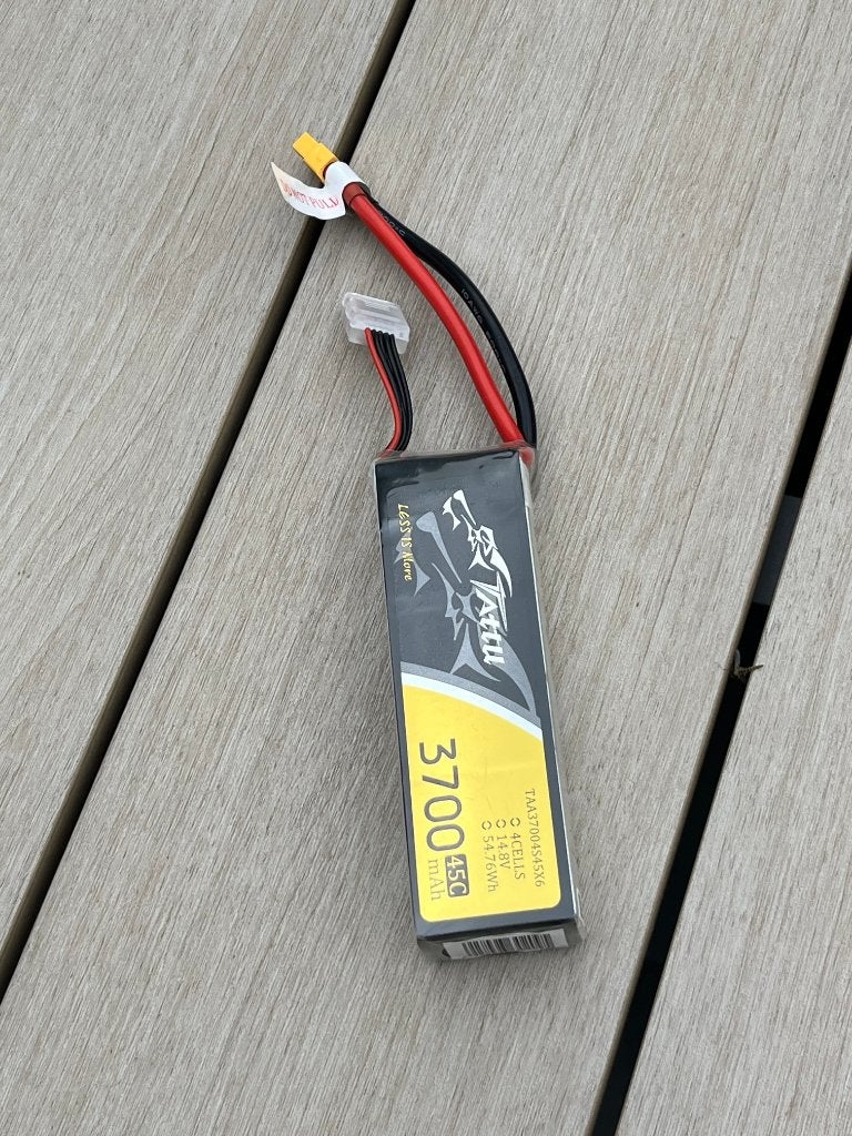 Lipo 4S 3700, Ophalen of Verzenden, Zo goed als nieuw