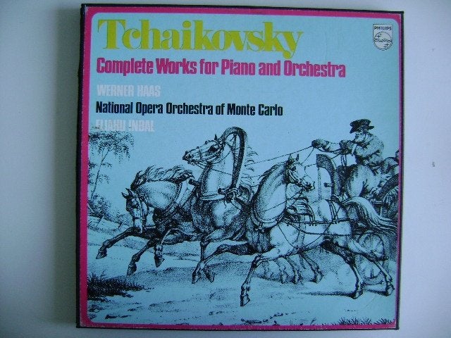 20226-10-2: Complete works for piano + orchestra-Tchaikovsky, Ophalen of Verzenden, Zo goed als nieuw, Overige formaten