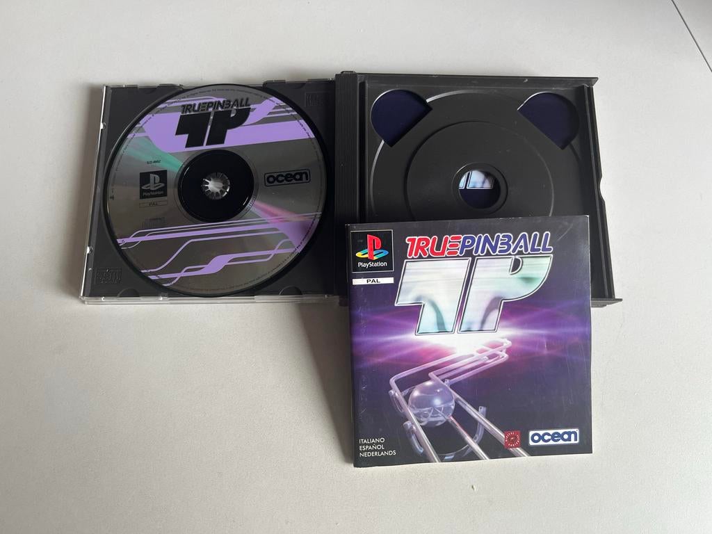 True Pinball - PlayStation 1 (PS1) - Klassieke Flippergame, Gebruikt, Overige genres, 1 speler, Ophalen of Verzenden