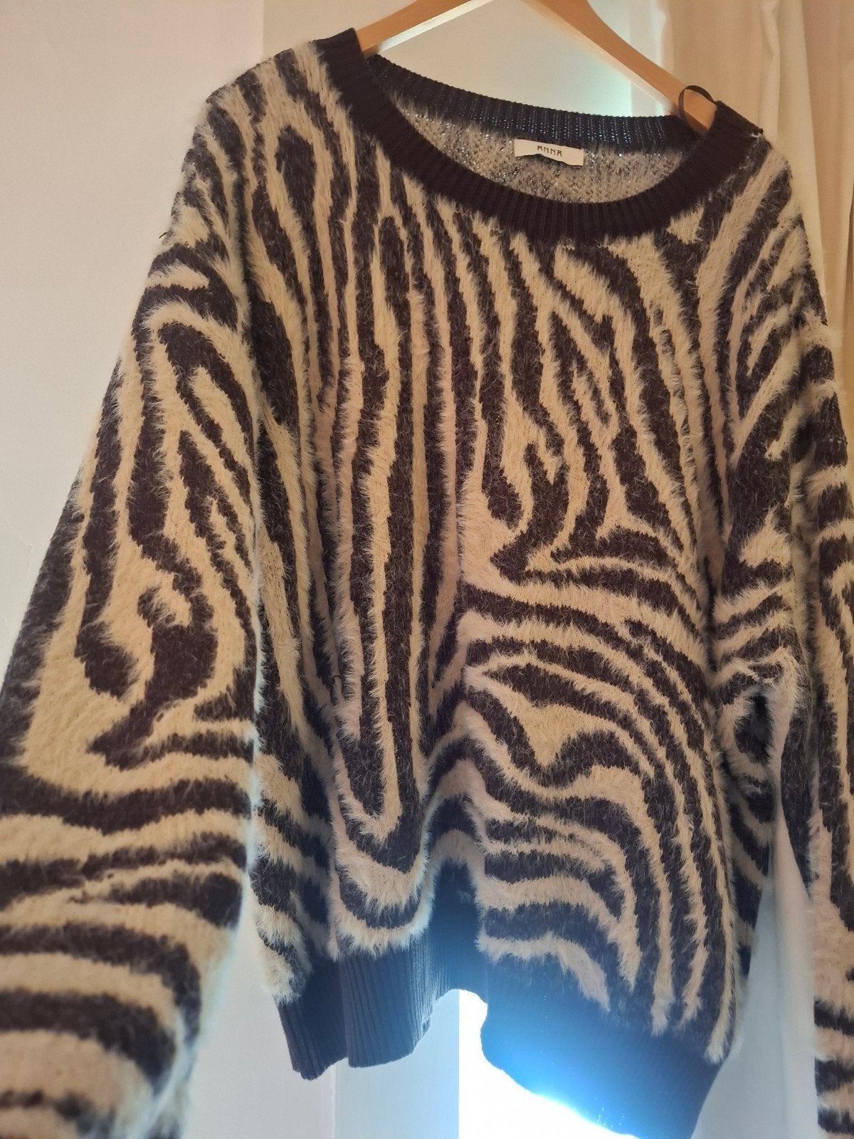 Nieuwe Anna van Toor trui, maat xxl,  met zebraprint, heerli, Kleding | Dames, Anna van Toor, Meerkleurig, Maat 46/48 (XL) of groter