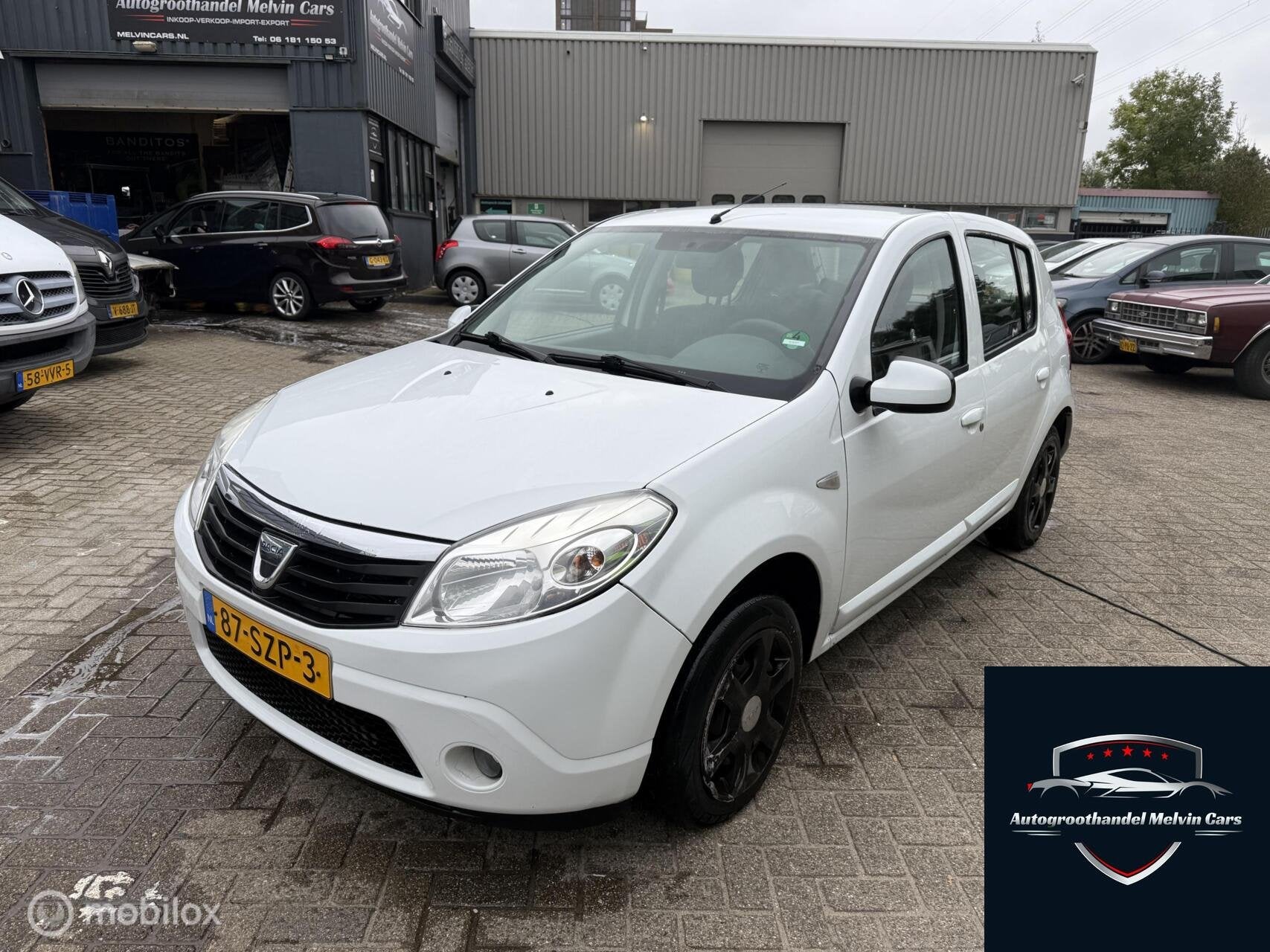 Dacia Sandero 1.2 Lauréate Benzine/LPG Airco, Voorwielaandrijving, Euro 5, Stof, Gebruikt