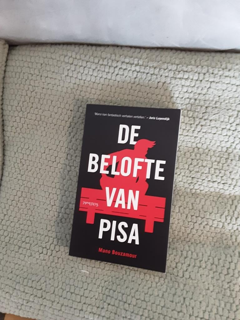 Mano Bouzamour------De belofte van Pisa, Mano Bouzamour, Ophalen of Verzenden, Zo goed als nieuw, Nederland