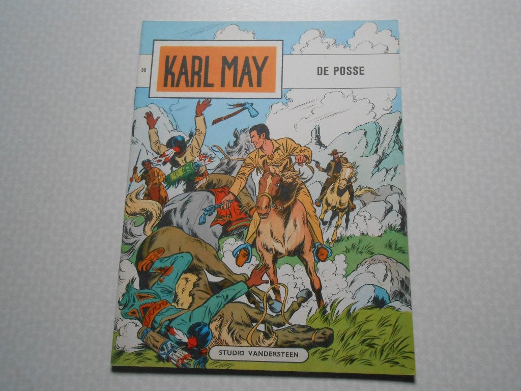 Karl may 30 De posse 1971 1 ste druk., Boeken, Willy Vandersteen, Eén stripboek, Nieuw, Ophalen of Verzenden