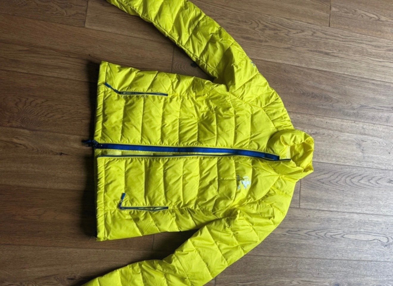 RLX Ralph Lauren donsjas geel maat S/P, Kleding | Dames, Ophalen of Verzenden, Zo goed als nieuw, Maat 36 (S), Geel