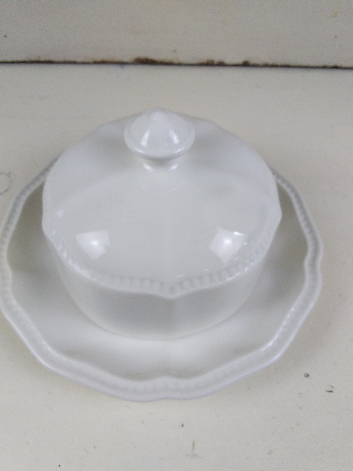 Kensington Staffordshire Ironstone Engelse Boter, Antiek en Kunst, Ophalen of Verzenden