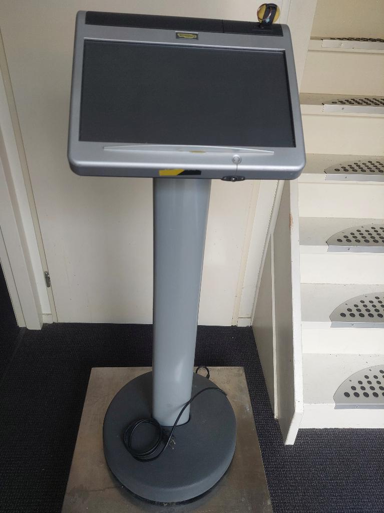Technogym Visio Self fitness registratie zuil met één key, Ophalen, Gebruikt, Metaal, Overige typen