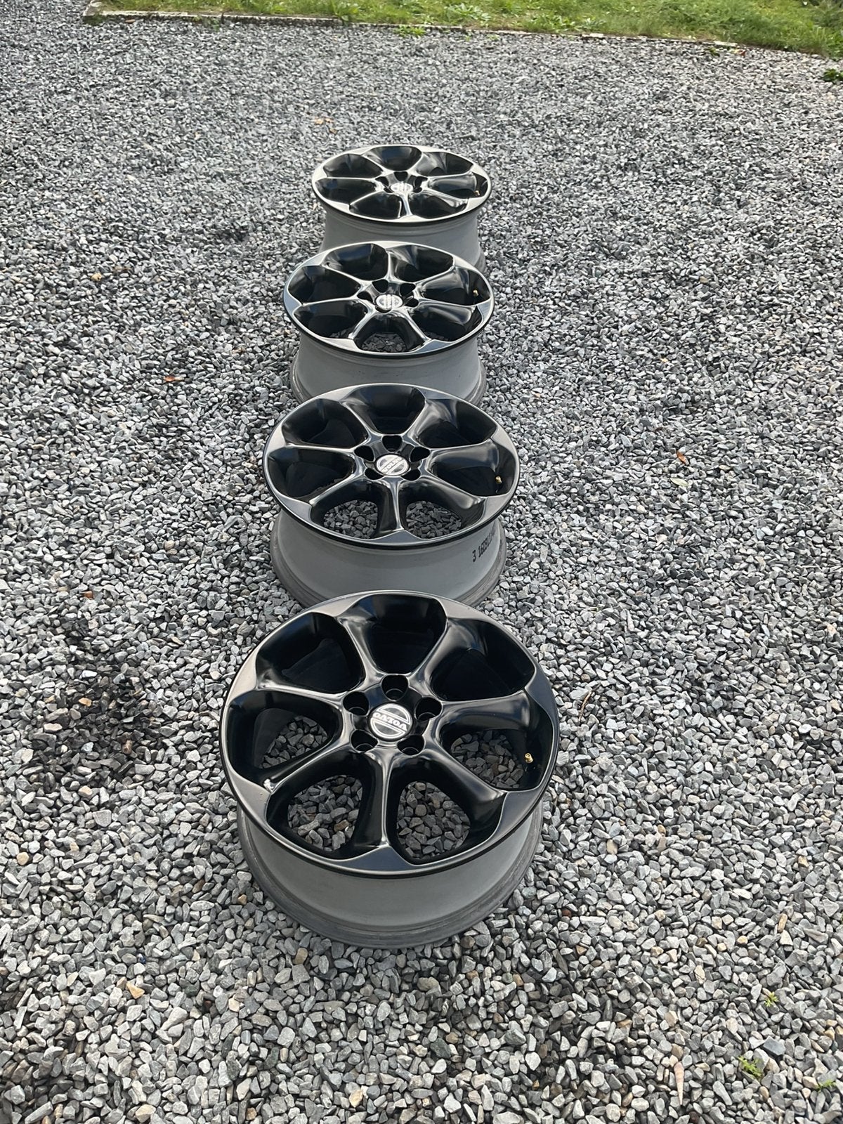 Volvo velgen 17 inch hoogglans zwart pontos, Ophalen, Ford