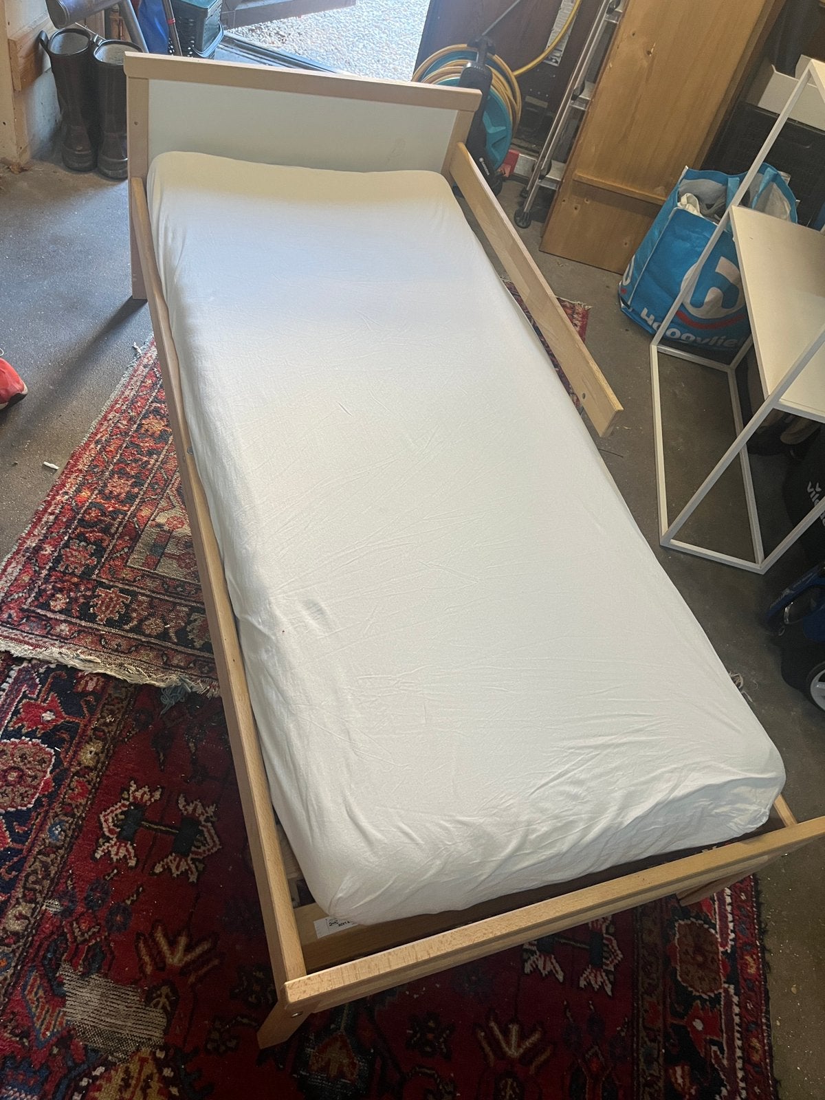 Ikea Sniglar peuterbed, 70 tot 85 cm, 140 tot 160 cm, Zo goed als nieuw, Ophalen