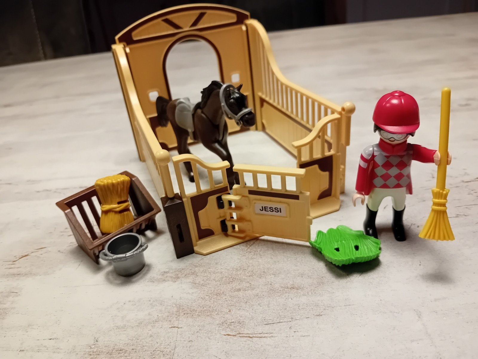 Playmobil Arabisch renpaard met paardenbox, Ophalen, Gebruikt, Jongen of Meisje