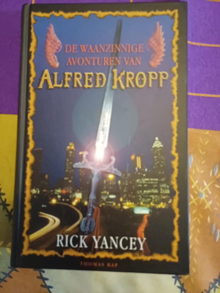 Rick yancy:de waanzinnige avonturen van alfred kropp hc., Ophalen, Gelezen, Rick Yancy
