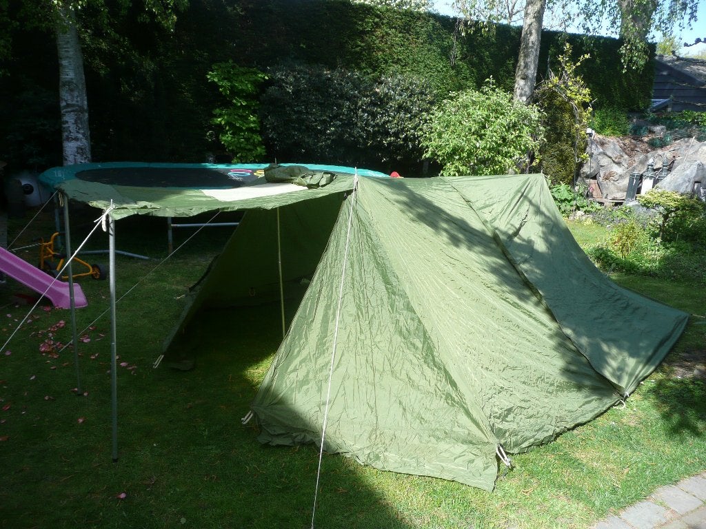2 persoons tent met voortent, Ophalen, Gebruikt, Tot en met 2