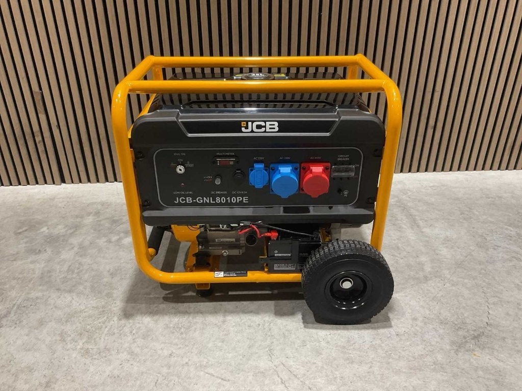 JCB GNL8010PE Aggregaat / Stroomgenerator Nieuw‼️, Ophalen, Elektrisch startend, Benzine, Nieuw