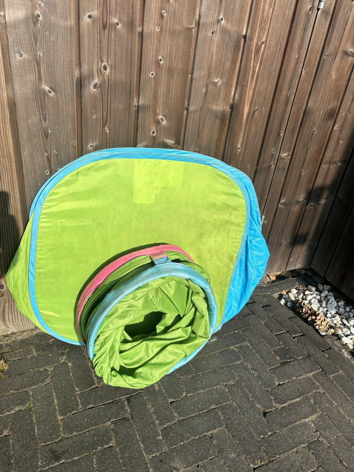 IKEA speeltent met tunnel - Klein tunneltentje, Ophalen, Gebruikt