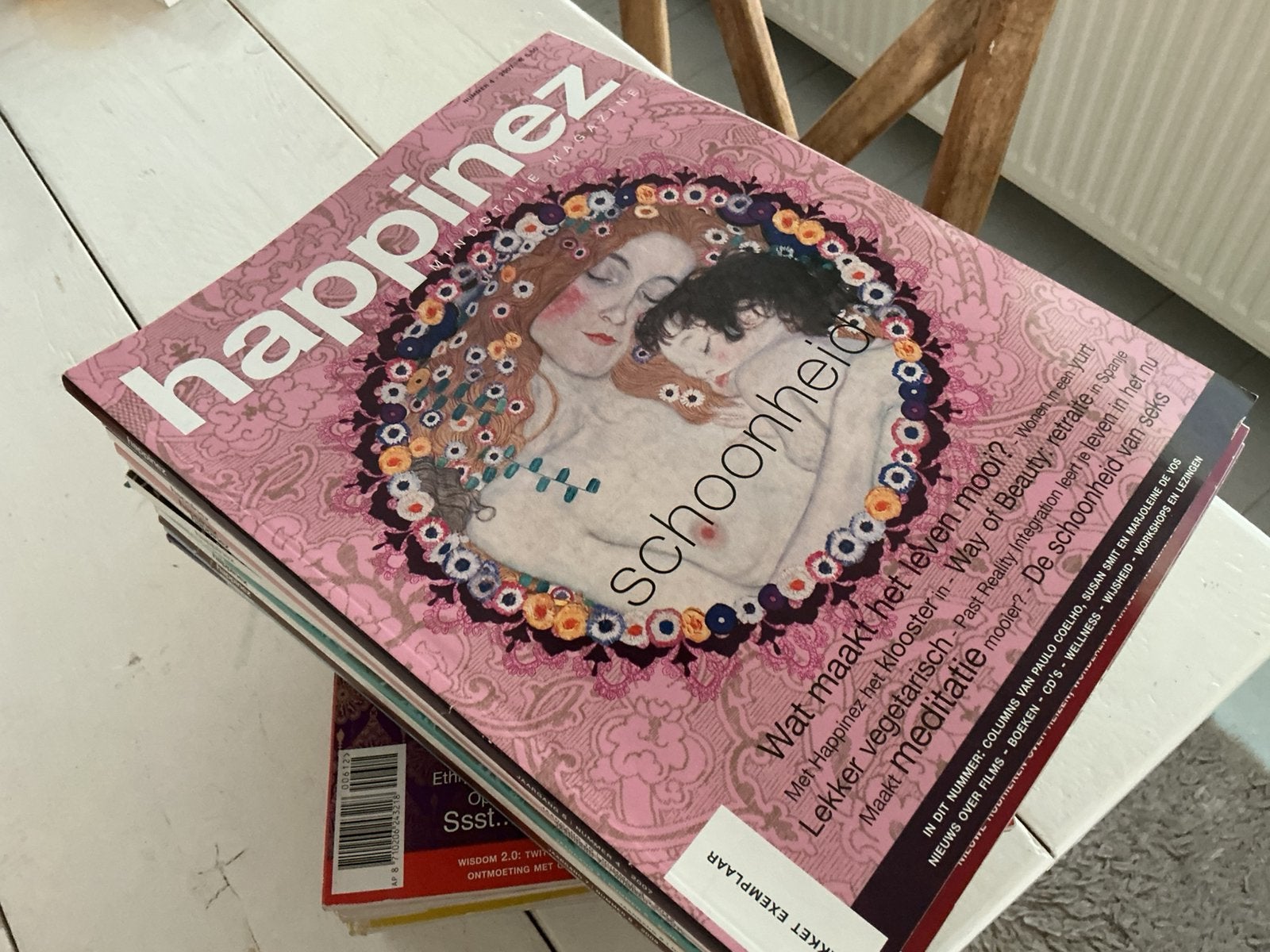 Happinez magazins per 5 stuks, Ophalen, Zo goed als nieuw, Muziek, Film of Tv