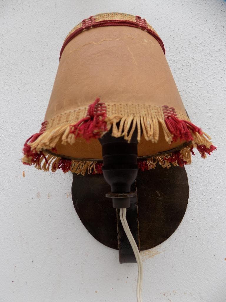 Amsterdamse school art deco wandlamp metaal, Ophalen of Verzenden, Gebruikt, Metaal