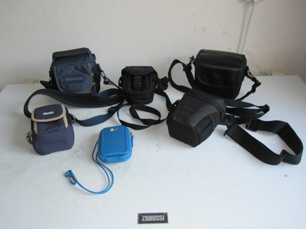 Cameratas, kleine cameratasjes verschillende merken, Ophalen of Verzenden, Zo goed als nieuw, Schoudertas, Vanguard