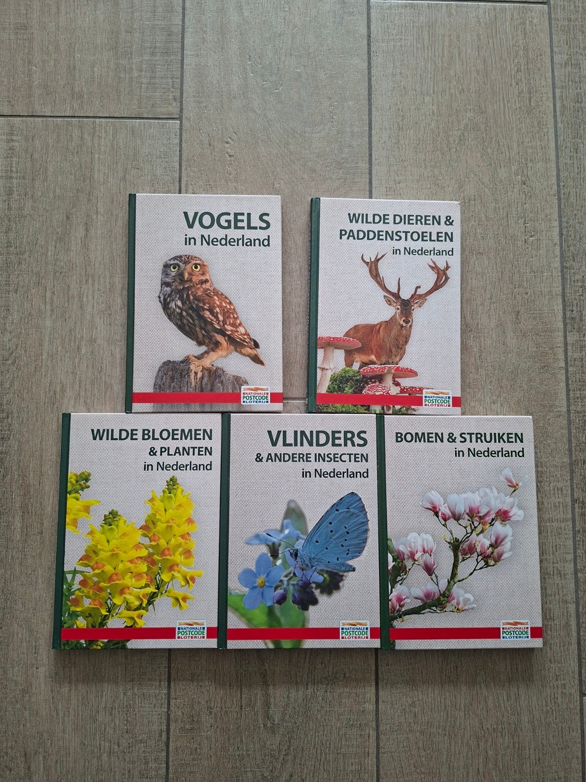 T.K. Vijf boeken Postcode: Nieuwe natuurboeken, Ophalen of Verzenden, Nieuw, Natuur algemeen