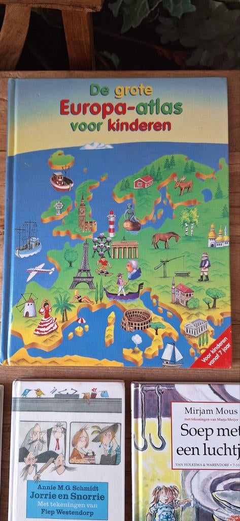 De grote Europa-atlas voor kinderen, Boeken, Kinderboeken | Jeugd | onder 10 jaar, Ophalen of Verzenden