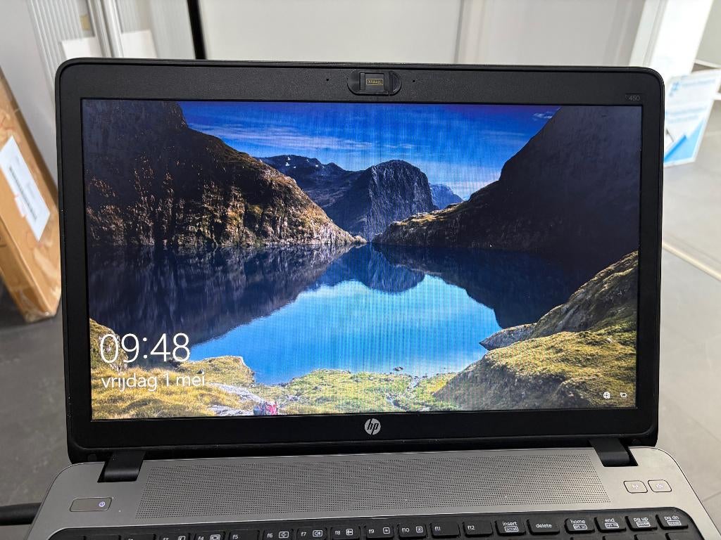 Labtop HP Core i5 Windows 10 pro 17 inch, Gebruikt, Met videokaart, 2 tot 3 Ghz, Qwerty