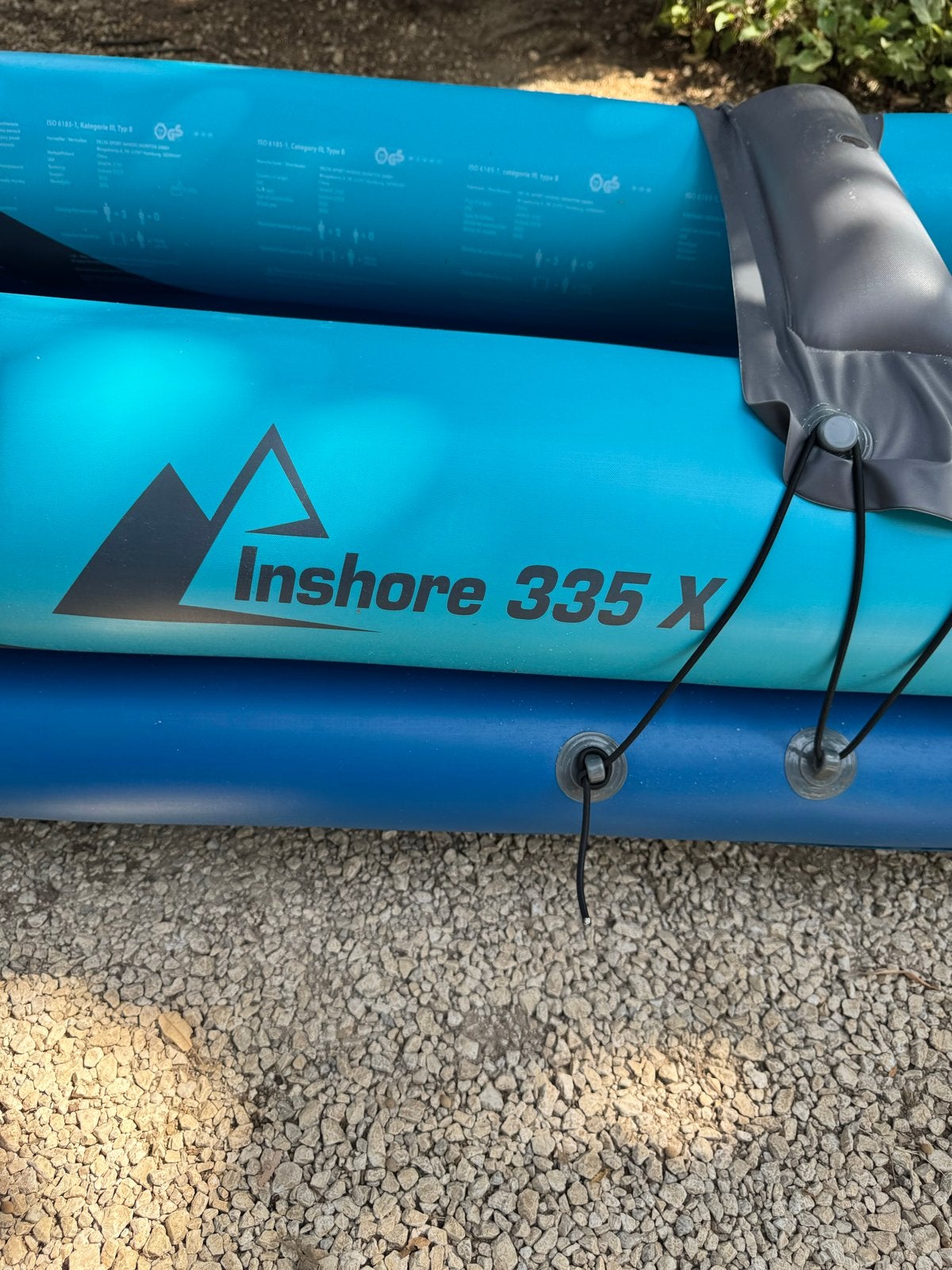 Inshore 335 X Opblaasbare Kano 2 stuks, Ophalen of Verzenden, Opblaasbaar, Gebruikt, 2-persoons