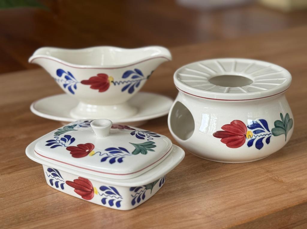 Boerenbont. Merk “Boch”., Antiek en Kunst, Antiek | Servies los, Ophalen